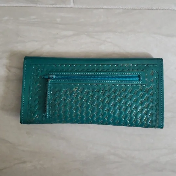 Alejandro Yeo Tooled Leather Wallet - Picture 2 of 9